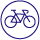 symbol for Bicyle storage